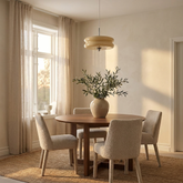 Delano ceiling light above a dining table