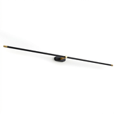 Skyla linear wall lamp on white background