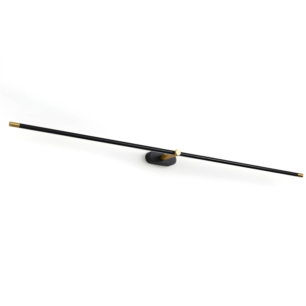 Skyla linear wall lamp on white background