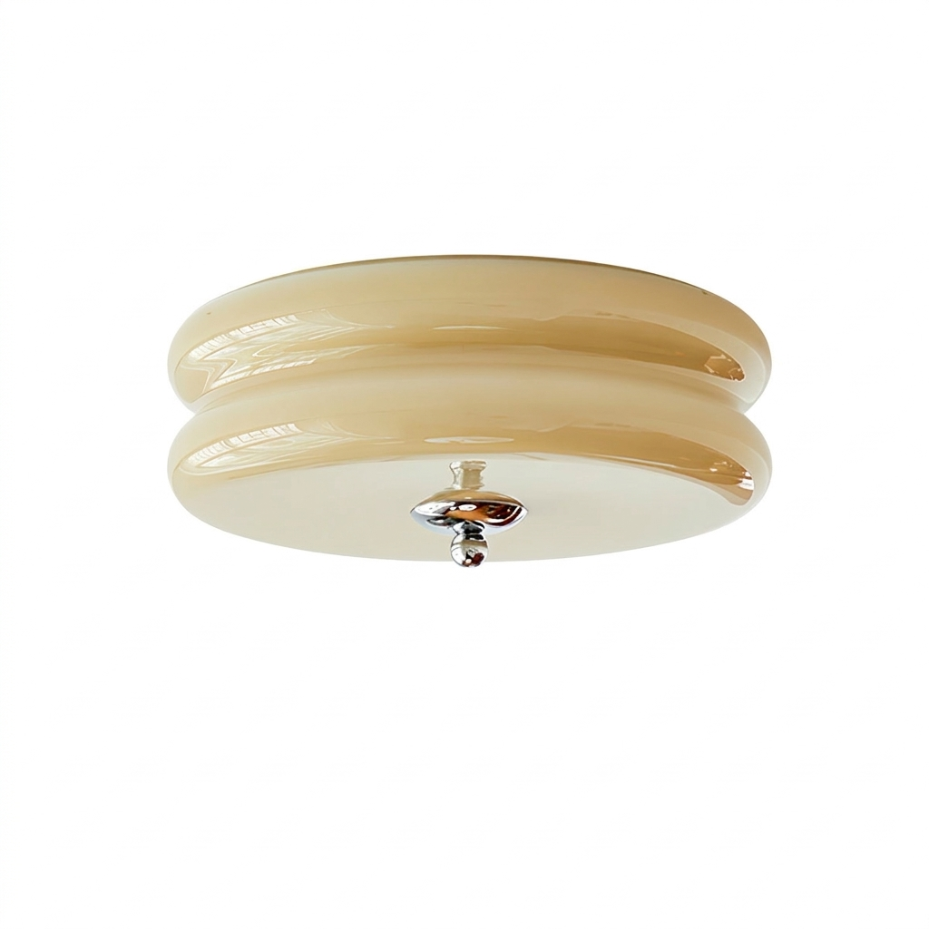 Delano ceiling light on pure white background