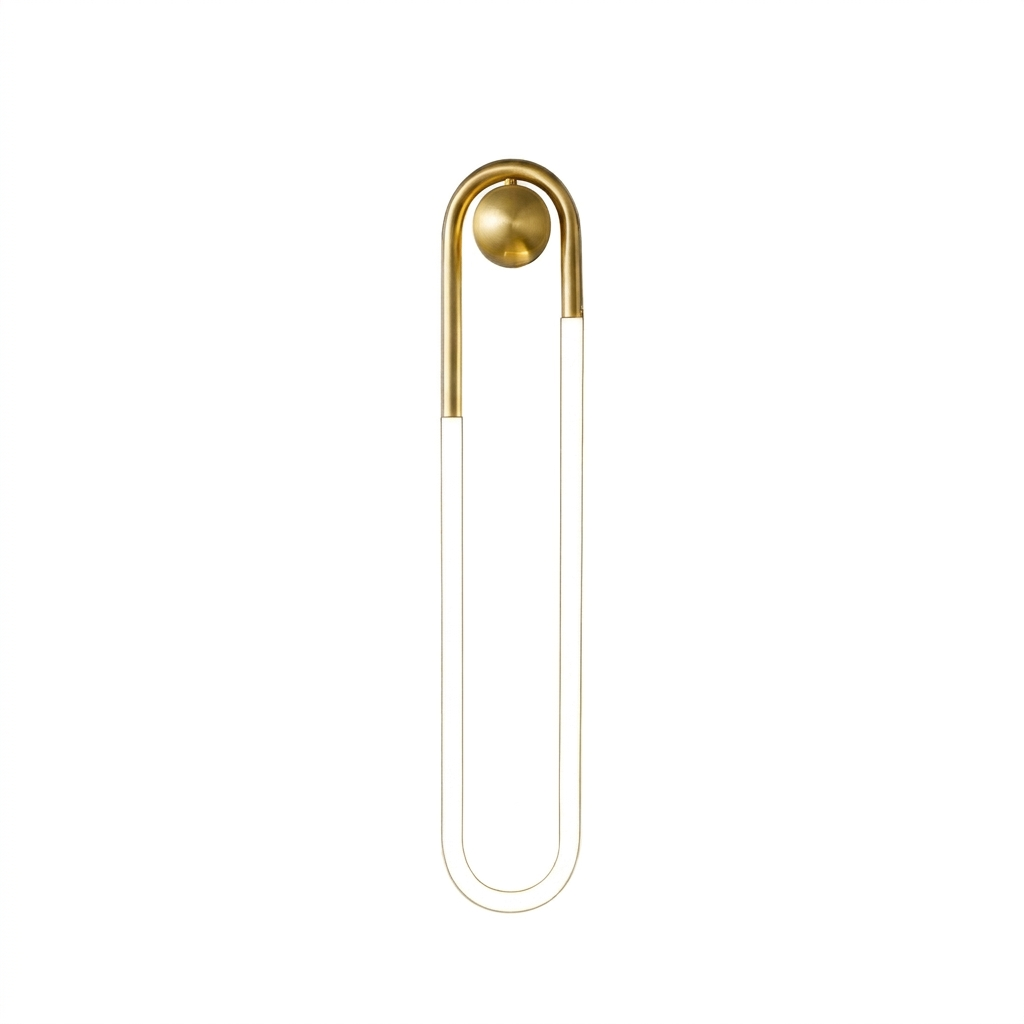 Rovan wall lamp on pure white background