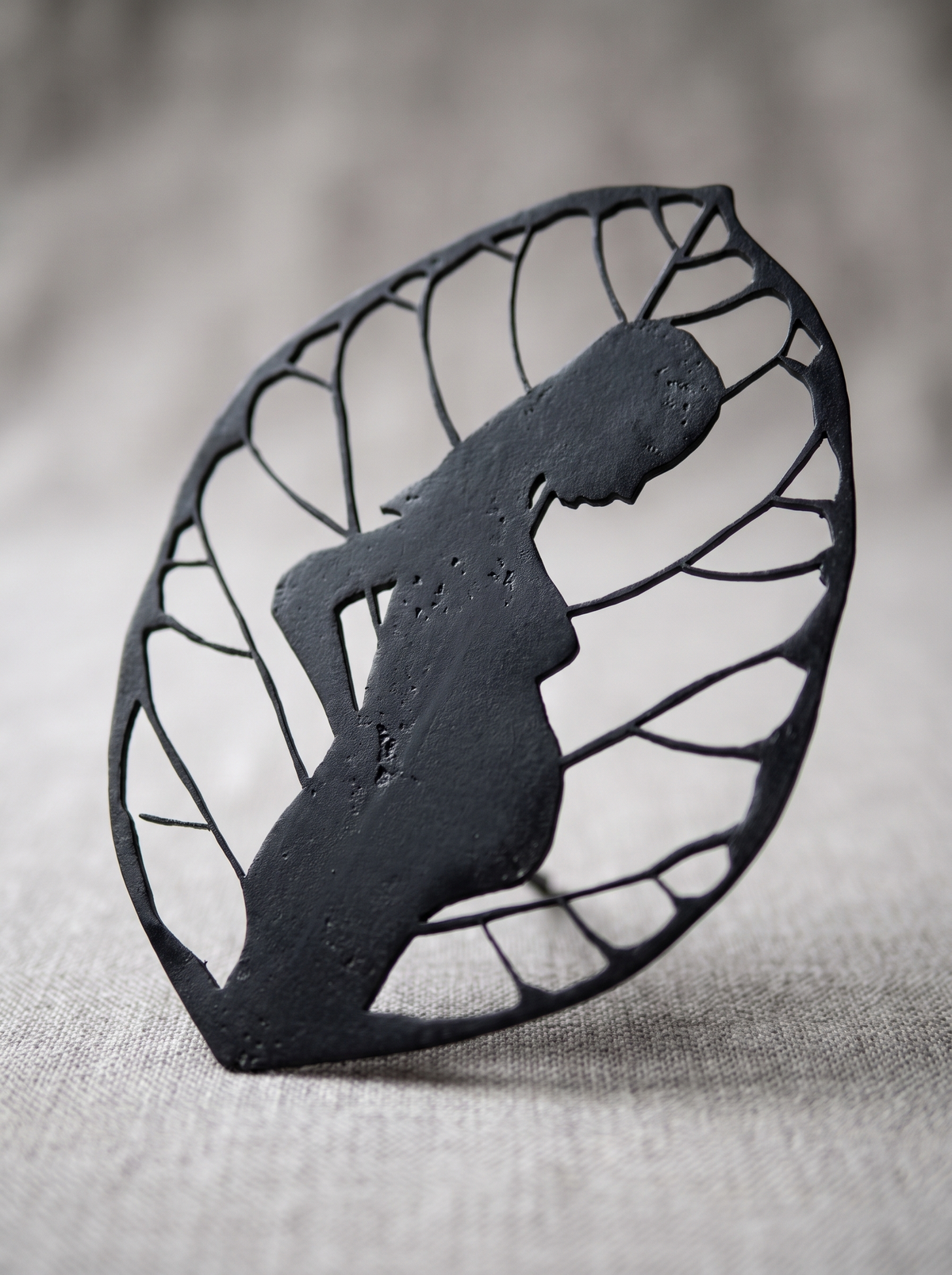 Mother's Day Leaf Sculpture Unique Symbolic Present image 1