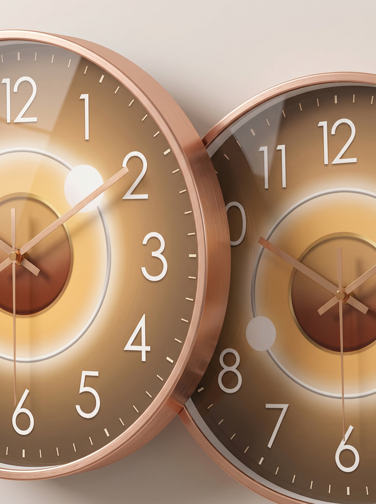 Silent Wall Clock Minimalist Quiet Timepiece image 1